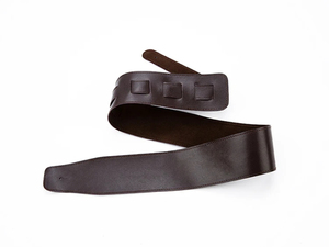 110-130cm lange PU lederen akoestische folk elektrische basgitaarriem, verstelbare gitaarband - Product Image 2