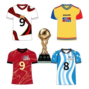 Camisetas de Fútbol para Fanáticos de la Temporada Mundial de Fútbol 2026 con las Ocho Camisetas de Selecciones Nacionales para Aficionados - Product Image 1