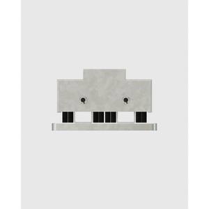 Parachoques Metálico de Gran Tamaño T-REX.Z - Acero Galvanizado en Caliente, Amortiguadores de Goma SBR, W200xH500xD100mm - Product Image 5