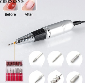 Perceuse à ongles électrique de bureau professionnelle 45000 tr/min 68W en forme de <span class=keywords><strong>coeur</strong></span> à grande vitesse avec Machine de polissage des ongles à affichage LED intelligent - Product Image 2