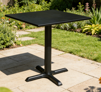Table de salle à manger d'extérieur Yoshen Leisure au design contemporain pour événements, fêtes, villas, cours, hôtels - Mobilier d'extérieur