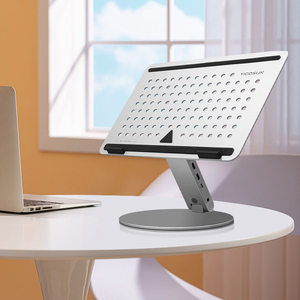 Yicosun portátil plegable ajustable Notebook soporte de aluminio para ordenador portátil con USB HUB HDMI estación de acoplamiento