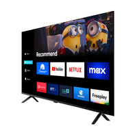 Télévision TV en gros 32 pouces Full HD 1080P LED TV 40 43 pouces 4K Smart TV