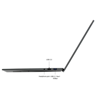 Laptop Layar Lebar Youwide 15.6" AMD Ryzen 7 4700U 16GB 1TB SSD Windows 11 Pro Laptop Gaming Kantor Berkinerja Tinggi
