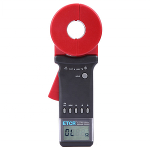 Grond Aarding Weerstand Meter Aarde Lus Impedantie <span class=keywords><strong>Tester</strong></span> Aardingsweerstand Clamp Meter <span class=keywords><strong>Tester</strong></span> Digitale - Product Image 2