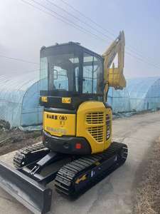 Mini-excavatrice sur chenilles Komatsu Pc35 d'occasion, 3 tonnes, avec chenilles en caoutchouc, moteur et pompe, modèle 2022, usage commercial - Product Image 4