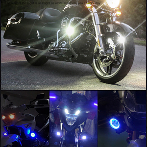 Precio <span class=keywords><strong>al</strong></span> por mayor 12v luz de trabajo led de 10w, alta baja y haz Ángel halo impermeable <span class=keywords><strong>faro</strong></span> para auto - Product Image 3