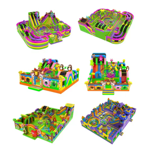 Vente Flash : Parcours d'Obstacles Gonflable Commercial de Haute Qualité, Certifié Sécurité, Nouveau Design Personnalisé, Fabriqué en Chine, pour Usage Commercial - Product Image 1