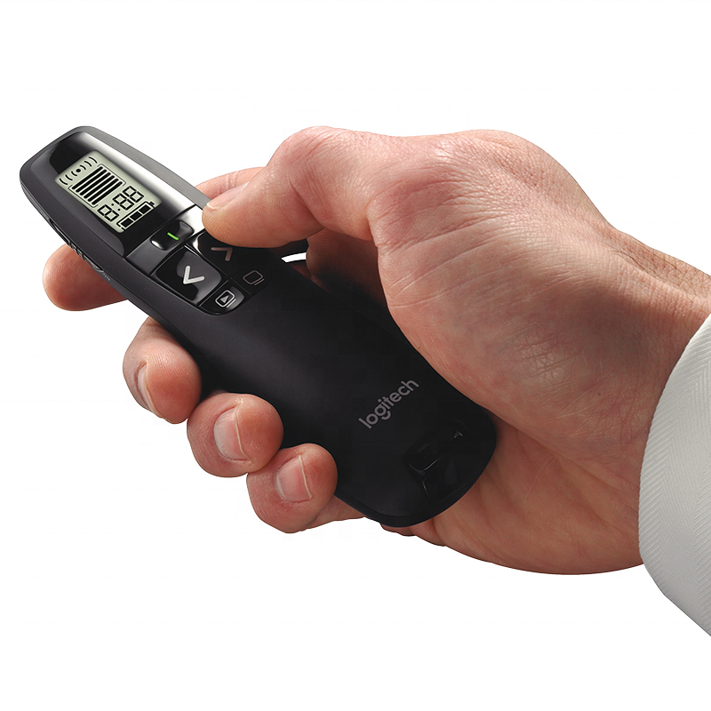 Оригинальная новая беспроводная ручка для презентации Logitech R800 PPT с дистанционным подключением