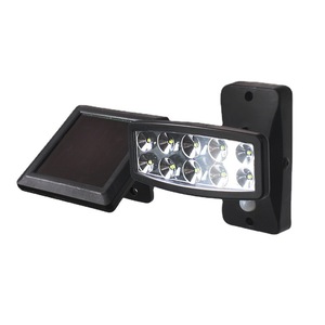 Lampe murale LED extérieure à énergie solaire, détection de mouvement, étanche, éclairage d'urgence pour jardin, cour, maison, 6 à 12 heures - Product Image 3