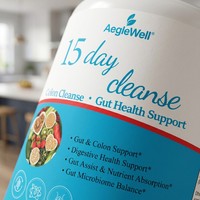 Aeglewell OEM – Capsules de nettoyage intestinal en 15 jours, capsules probiotiques personnalisées, compléments de santé, vente en gros, fabricant