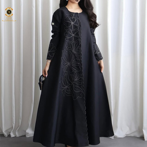 Abaya Zaynab per Donne Musulmane, Ultimo Design di Lusso Dubai, Vestito Ramadan Femmes, Abaya Femmes Rob Ramadan, Jalabiya - Product Image 1