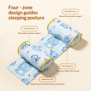 <span class=keywords><strong>Oreiller</strong></span> <span class=keywords><strong>de</strong></span> mise en forme pour bébé avec rembourrage en millet et <span class=keywords><strong>sarrasin</strong></span>, réglable, anti-déformation <span class=keywords><strong>de</strong></span> la tête, doux, respectueux <span class=keywords><strong>de</strong></span> la peau, respirant, pour nouveau-né - Product Image 1