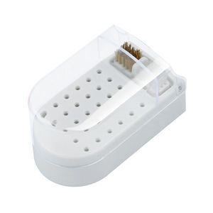 Plastic Nail <b>Drill</b> <b>Bit</b> Holder Stand Carbide Grinding Head Organizer Display Storage <b>Box</b> for Manicure - Product Image 6