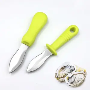 Stainless Steel Oyster Knife Metal Cutter Tool Pro Tools Oyster Opener Shell Knives Oyster Shucking Knife Shellfish Opener