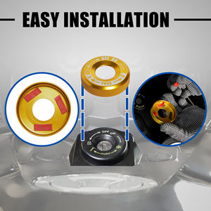 Cubierta Protectora <span class=keywords><strong>de</strong></span> Aluminio Dorado para la Llave <span class=keywords><strong>de</strong></span> Encendido, para Can-Am Spyder <span class=keywords><strong>Serie</strong></span> F3, Accesorios para Motocicleta - Product Image 6