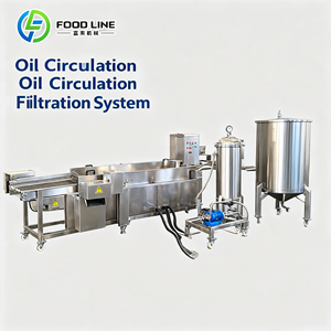 FOODLINE Friggitrice Elettrica Continua Sottovuoto in Acciaio Inox di Grado Commerciale, Basso Assorbimento di Olio per Cucina Sana - Product Image 3