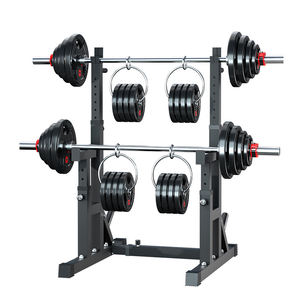 Soporte para Sentadillas, Soporte para Pesas, Soporte para Barra, Banco <span class=keywords><strong>de</strong></span> Pesas para Uso Comercial y Doméstico, Máquina <span class=keywords><strong>de</strong></span> Entrenamiento <span class=keywords><strong>con</strong></span> Pesas, Equipo <span class=keywords><strong>de</strong></span> Fitness <span class=keywords><strong>con</strong></span> Pesas Libres - Product Image 4