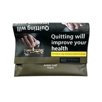 Sachet de tabac à rouler à la main feuille d'ambre brun 50g, personnalisable et économique, pour fumeurs