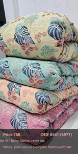Tissu Georgette brodé lourd aux prix les plus bas avec tissu de qualité supérieure à vendre par les exportateurs indiens - Product Image 3