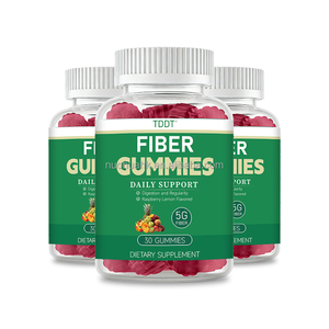 Gomitas de Fibra de Frutas, Suplemento Dietético, Masticables Suaves, Apoyo Diario para Adultos, Hombres y Mujeres - Product Image 1