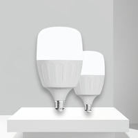 Ampoule LED SMD haute puissance en forme de T E27 E40 20W-60W 2700K-6500K Température de couleur pour la maison, le garage, l'usine
