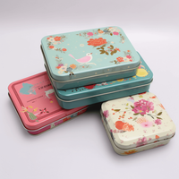 Boîtes rectangulaires en fer blanc personnalisées JM C, doublées PE, de qualité alimentaire, recyclables, pour emballage haut de gamme de sucre, gâteaux et chocolat (vente en gros)