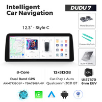 Mekede 4G Lte emplacement pour carte externe + WIFI nouveau système Dudu 7 12.3 pouces prise en charge de la navigation automobile intelligente DSP GPS WIFI