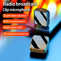 Tragbares C Wireless Laval ier Mikrofon Plug-and-Play-Clip-On-Mikrofon Rausch unterdrückung für Smartphone Live-Streaming Kurzes Video
