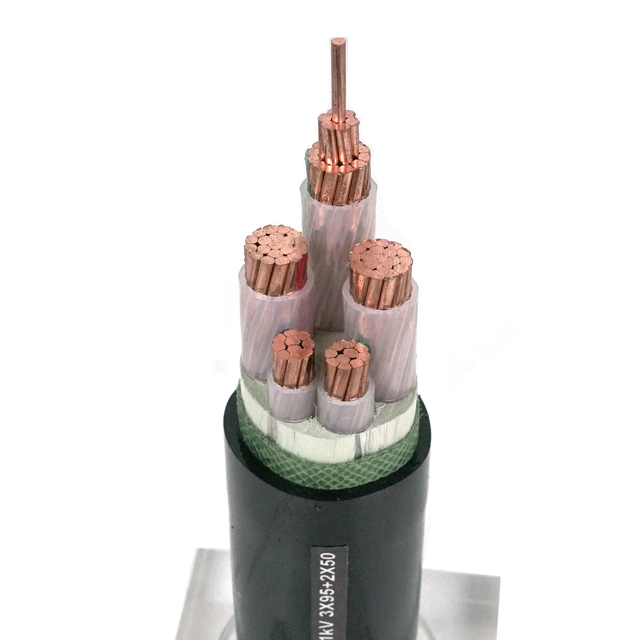 YJV-0.6/1kv LV IEC 60502-1 NA2XY 0.6/1kV Fire Retardant PVC Insulated Power Cable for Industrial Use and Construction