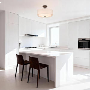 Lámparas de Techo de Tela para Comedor y Dormitorio, Lámparas de Araña y Suspendidas, Lámpara de Techo <span class=keywords><strong>LED</strong></span> para Sala de Estar y Dormitorio - Product Image 6