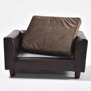 Petstar Luxus Leder Hunde couch Bett Robustes Hunde bett mit Kissen - Product Image 3