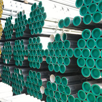 Tuyau en acier doublé de plastique, tuyau composite galvanisé doublé de PE CJ/T 136 pour l'alimentation en eau, la lutte contre l'incendie et l'eau potable