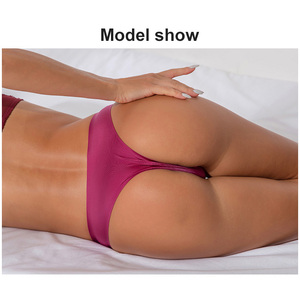 Của Phụ Nữ Băng Lụa Quần Lót Yoga Liền Mạch Sexy Cô Gái T-quần Phụ Nữ Đồ Lót Nữ T-back Thể Thao Thong - Product Image 5