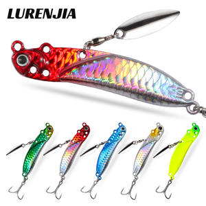 Grenz überschreiten der 40g Köder Köder Metall Spinner Fly Dog Jig Vib Bionic Köder für Mandarinen fisch und See barsch Angeln Long Casting - Product Image 5