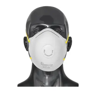 Noish อนุมัติ Ffp2หน้ากากกันฝุ่นอุตสาหกรรมพร้อมวาล์ว,หน้ากากแบบใช้แล้วทิ้ง Kn95mask