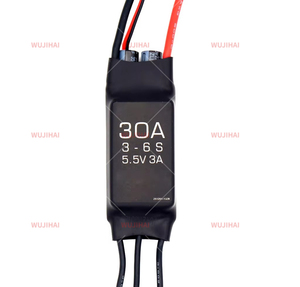Contrôleur ESC 3S-6S brossé 30-120A pour moteur brushless avec stack pour drones, accessoires et pièces de drones FPV, modèles réduits d'avions - Product Image 5