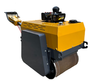 Compacteur à rouleaux vibratoire à double tambour haute efficacité MAXMACH, moteur diesel, rouleau compresseur routier à pneus avec moteur Changchai
