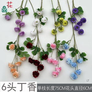 Fleurs artificielles en soie mélangée, faites à la main pour la décoration de mariage - Product Image 3