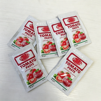 Pâte de tomate en sachet plat OEM ODM en gros, 100 % pure, en vrac, pour la cuisine