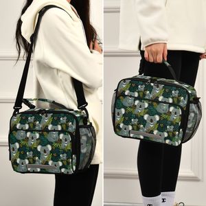 Koala Print <b>Insulated</b> <b>Lunch</b> Bag Nylon Casual Food Storage Cooler Tote Bag Children Reusable <b>Lunch</b> <b>Box</b> Kids School Picnic Bag - Product Image 6