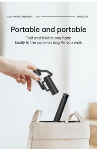 Estabilizador de <span class=keywords><strong>Gimbal</strong></span> <span class=keywords><strong>2</strong></span> en 1 con Seguimiento Facial por IA, Rotación 360° de 180 cm, <span class=keywords><strong>Gimbal</strong></span> de Mano de <span class=keywords><strong>2</strong></span> <span class=keywords><strong>Ejes</strong></span>, Trípode, Control Remoto por Gestos, Palo Selfie - Product Image 6