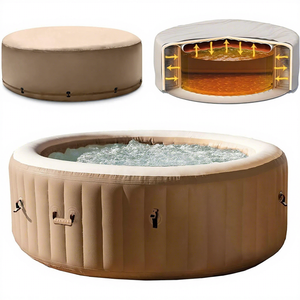 Durable PVC <span class=keywords><strong>inflable</strong></span> al aire libre Spa bañera de <span class=keywords><strong>hidromasaje</strong></span> <span class=keywords><strong>Jacuzzi</strong></span> bañera de <span class=keywords><strong>hidromasaje</strong></span> de diseño moderno bañera de <span class=keywords><strong>hidromasaje</strong></span> para jardín o uso doméstico para nadar - Product Image 1
