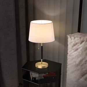 Luxury Postmodern Hotels' Warm High-End Minimalist American Style Table Lamp Eye-Protecting Creative Dimmable for Bedrooms - Product Image 4