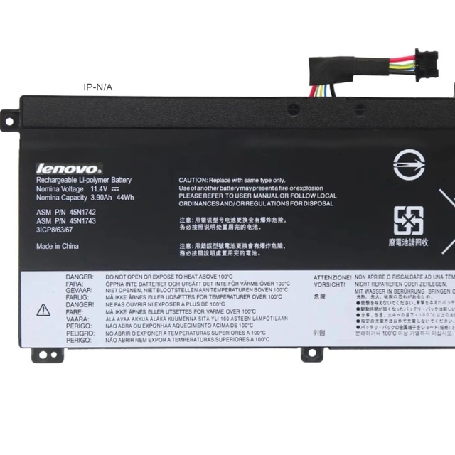 New 45N1741 45N1742 Laptop Battery for Lenovo T550 T550s T560 W550 W550s P50S 45N1740 45N1743 11.4V Notebook Battery