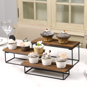 Latest Wooden Metal Frame <b>Cake</b> <b>Stand</b> in Bulk Quantity Available From India - Product Image 4