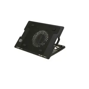 Alta qualidade laptop radiador Full size 2USB interface ajustável laptop cooling fan