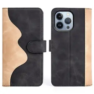 PU Leder Brieftasche Stand Phone Shell für iPhone 14 Pro Schutzhülle Drop Resistant Phone Case