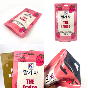 แบรนด์ที่กําหนดเองถุงพลาสติก mylar กลิ่นหลักฐานอลูมิเนียมฟอยล์ผนึกชาหอมชาเขียวผสมถุงบรรจุภัณฑ์ชาที่มีรูแขวน - Product Image 2