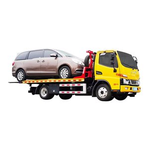 Nouveau Camion-grue de dépannage à plateau plat diesel 8 tonnes, Vente directe usine Tianyun, Moteur manuel 152 kW, Châssis <span class=keywords><strong>JMC</strong></span>, Sauvetage multifonctionnel - Product Image 2